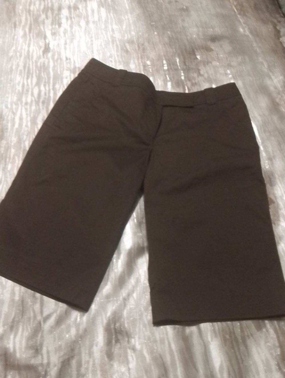 Tory Burch Women's Dark Brown Bermuda Shorts